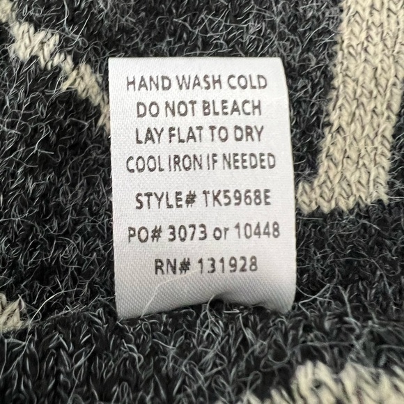 WISH LIST OPEN WATERFALL SWEATER size Large XL - Picture 5 of 6